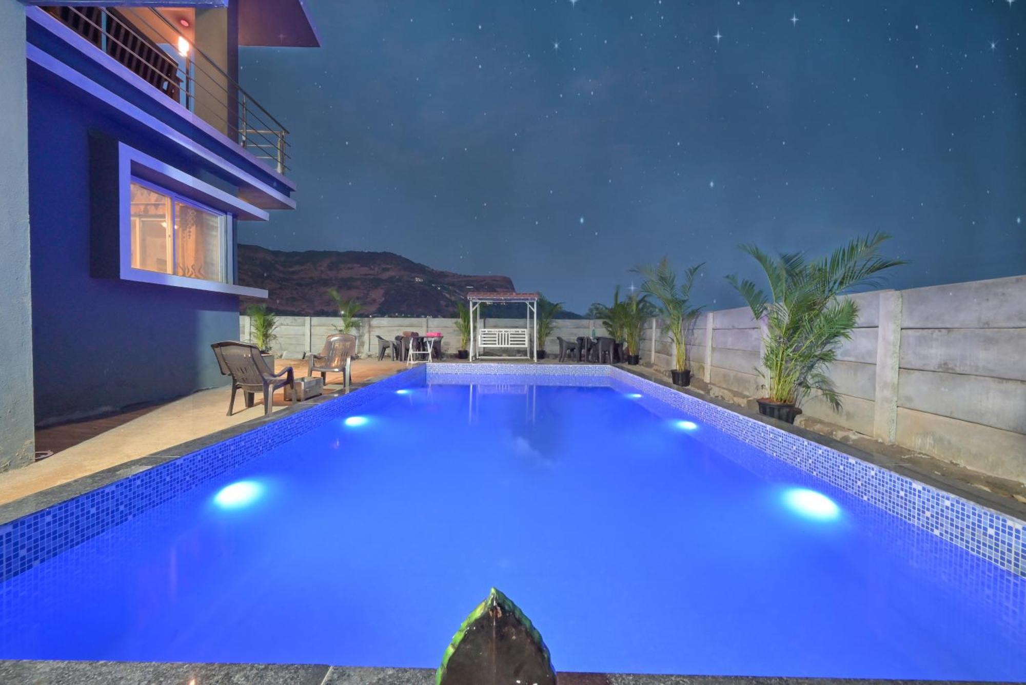 Ll Empyrean Stay Ll Mirage Chalet Ll 4Bhk Ll Ac Ll Largest Pvt Pool Ll Lonavala Buitenkant foto